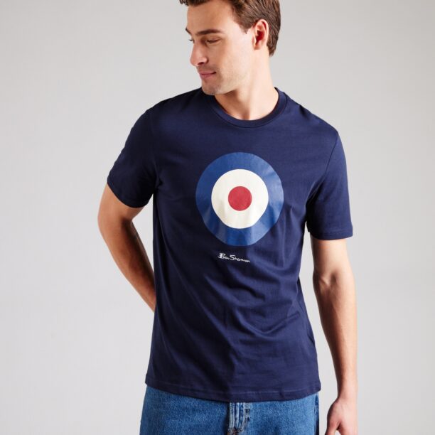 Ben Sherman Tricou 'Signature Target'  albastru / bleumarin / roșu / alb