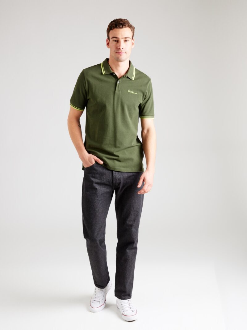 Cumpăra Ben Sherman Tricou  galben citron / verde