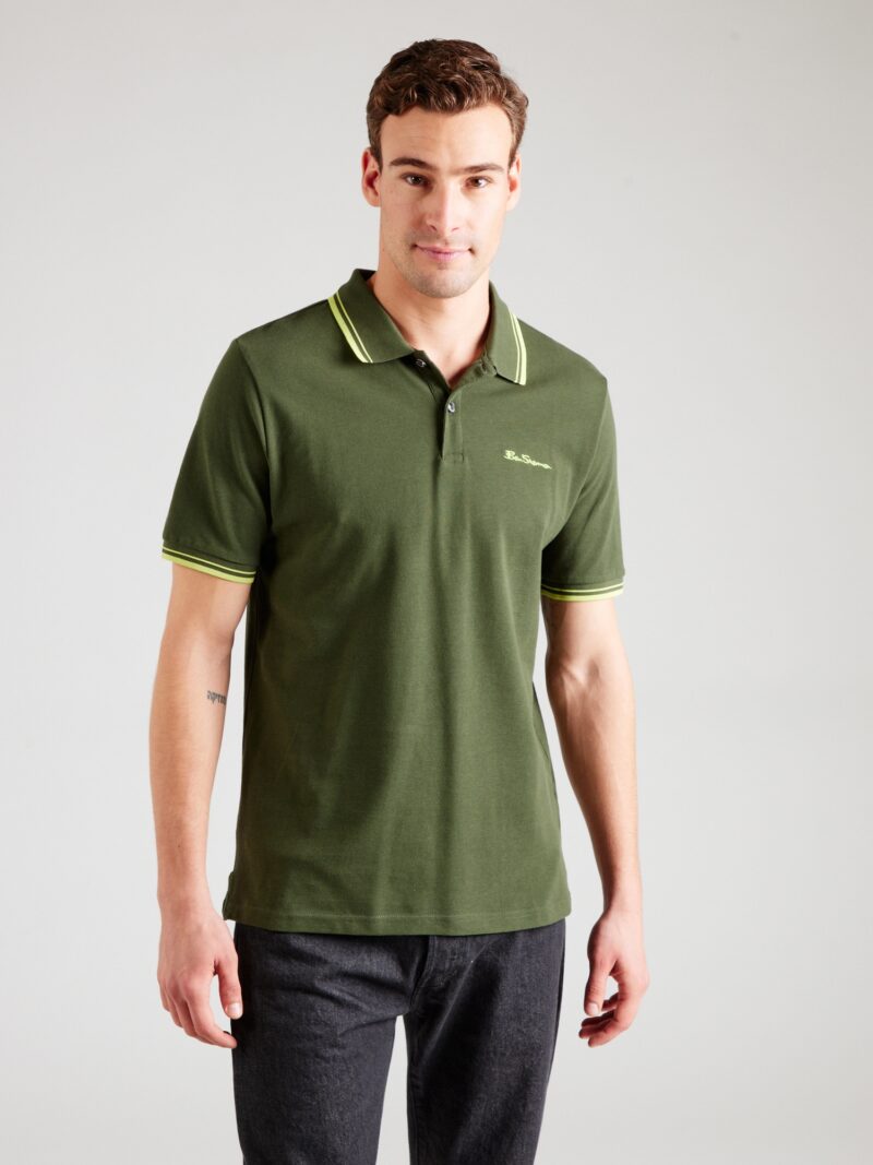 Ben Sherman Tricou  galben citron / verde