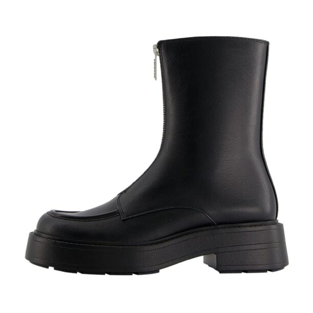 Bershka Botine  negru