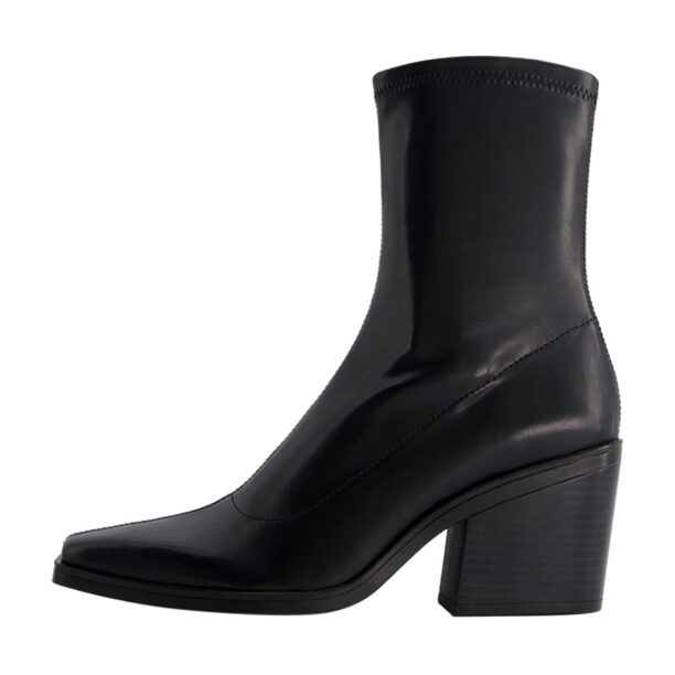 Bershka Botine  negru