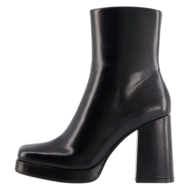 Bershka Botine  negru