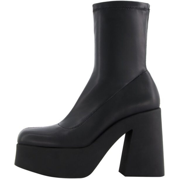 Bershka Botine  negru