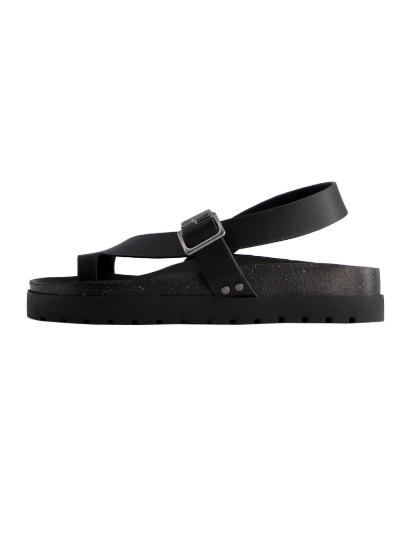 Bershka Flip-flops  negru