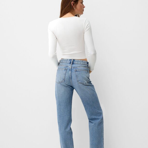 Bershka Jeans  albastru preţ