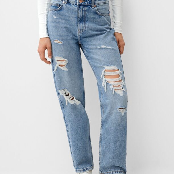 Bershka Jeans  albastru