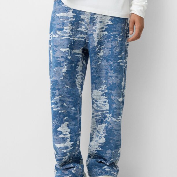 Bershka Jeans  albastru / albastru denim / albastru deschis