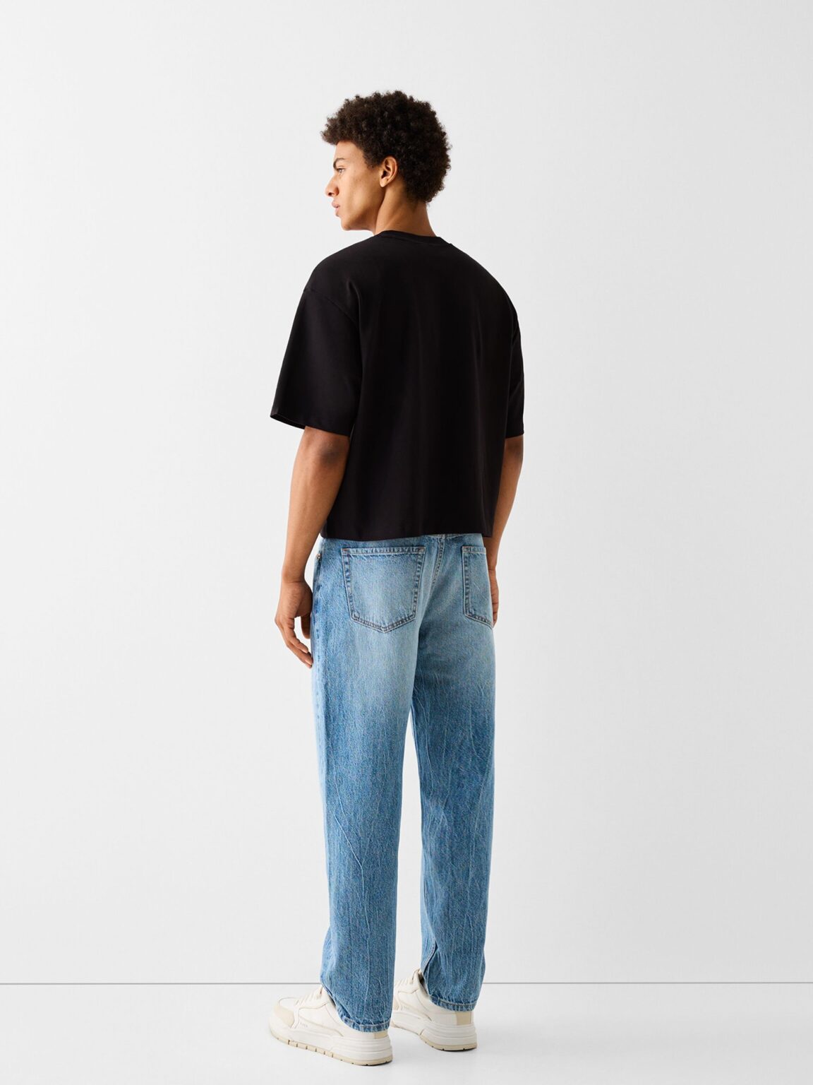 Bershka Jeans  albastru denim preţ