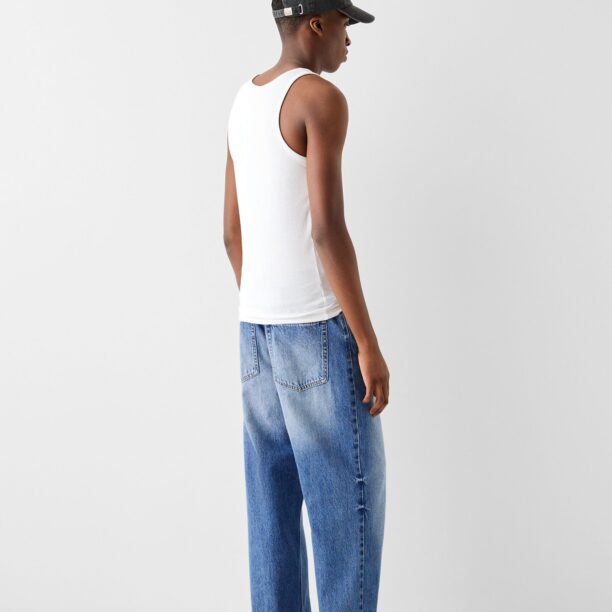 Bershka Jeans  albastru denim preţ