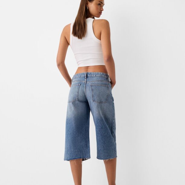 Bershka Jeans  albastru denim preţ