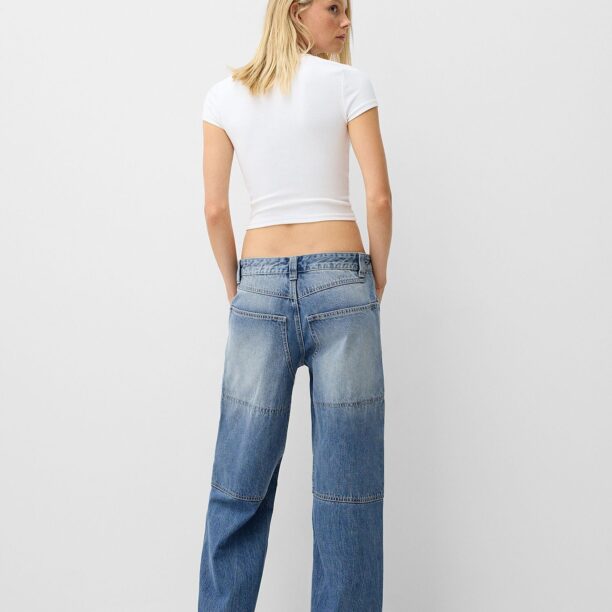 Bershka Jeans  albastru denim preţ