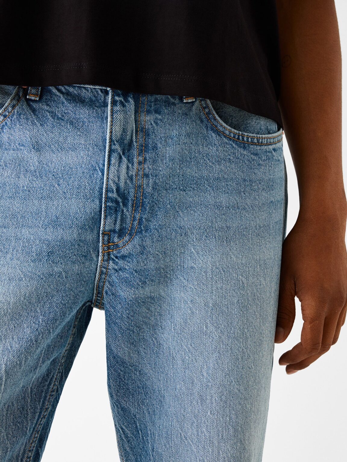 Original Bershka Jeans  albastru denim