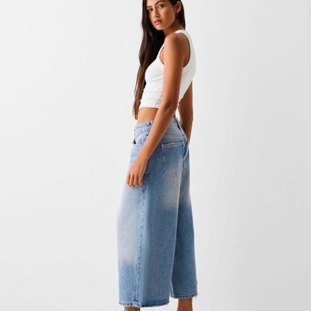 Bershka Jeans  albastru deschis preţ