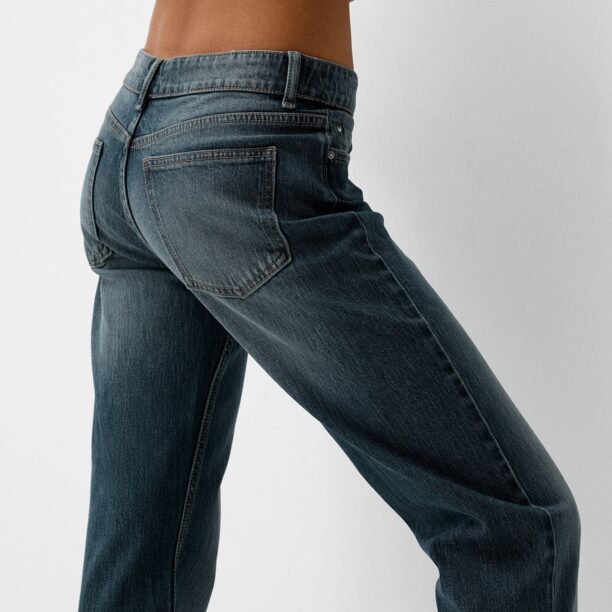 Original Bershka Jeans  albastru închis