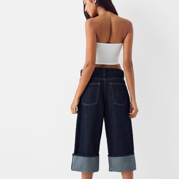 Bershka Jeans  bleumarin preţ