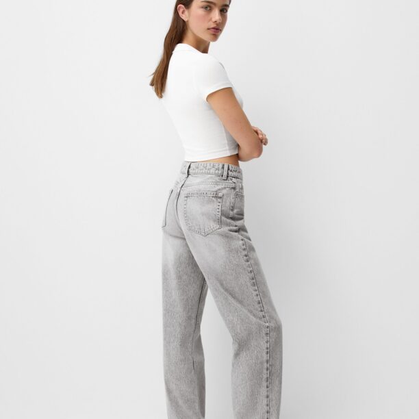 Bershka Jeans  gri denim preţ