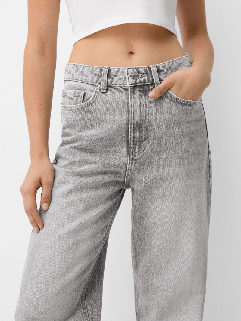 Preţ Bershka Jeans  gri denim