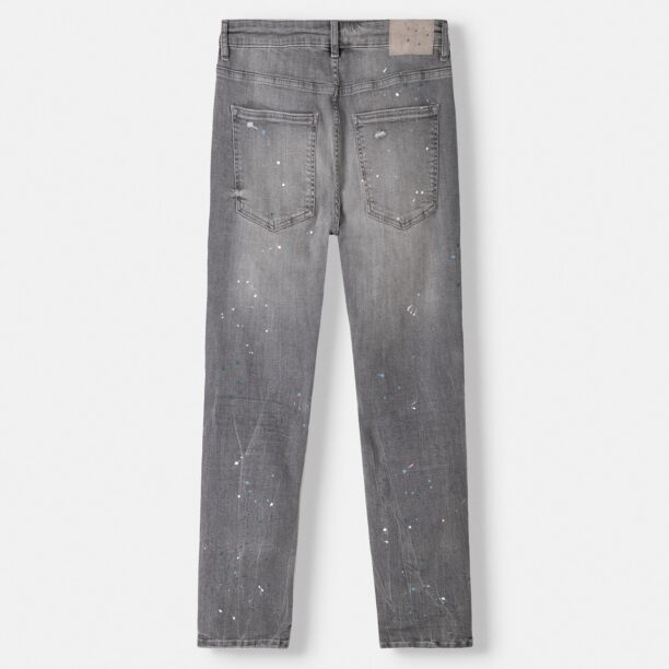 Bershka Jeans  gri deschis