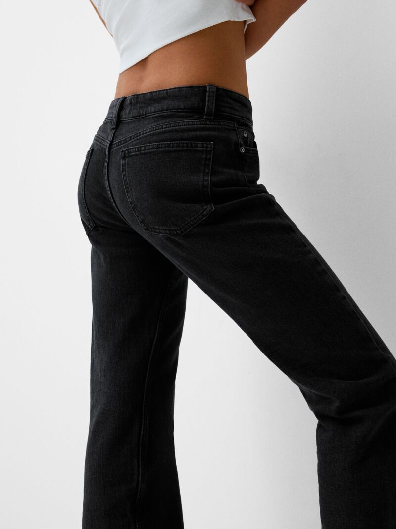 Original Bershka Jeans  negru