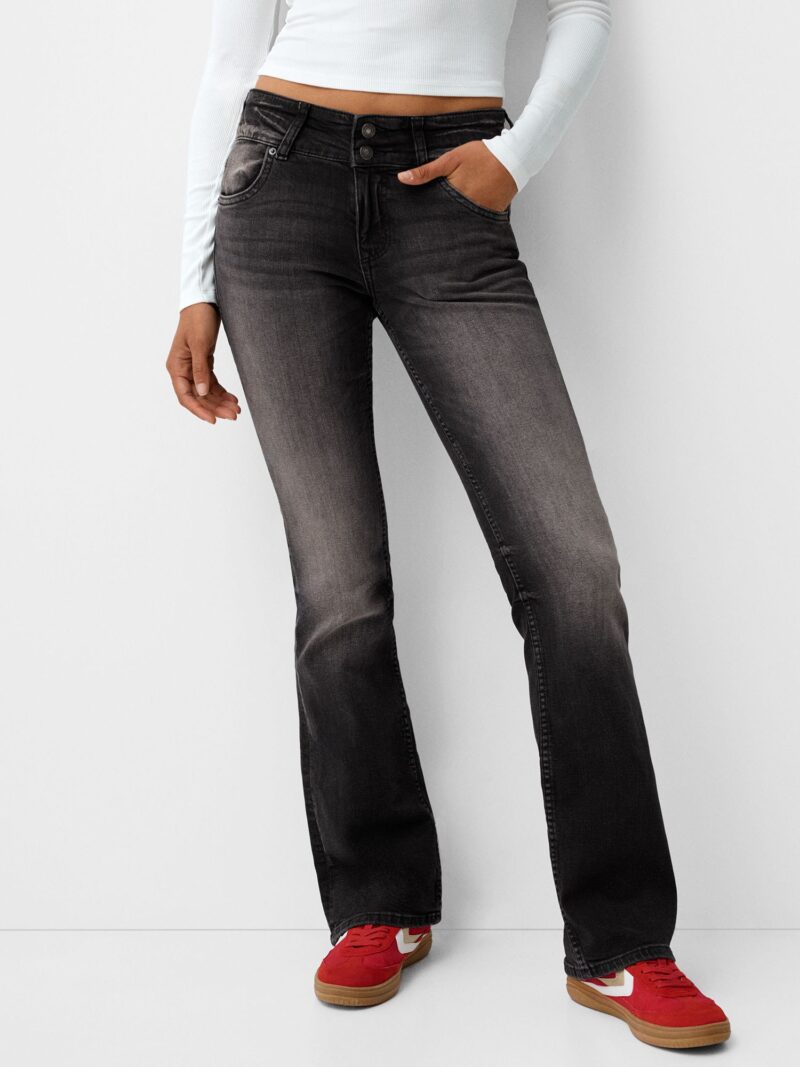 Bershka Jeans  negru denim preţ