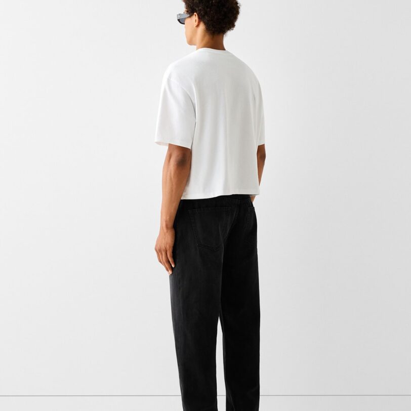 Bershka Jeans  negru denim preţ