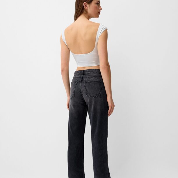 Bershka Jeans  negru denim preţ