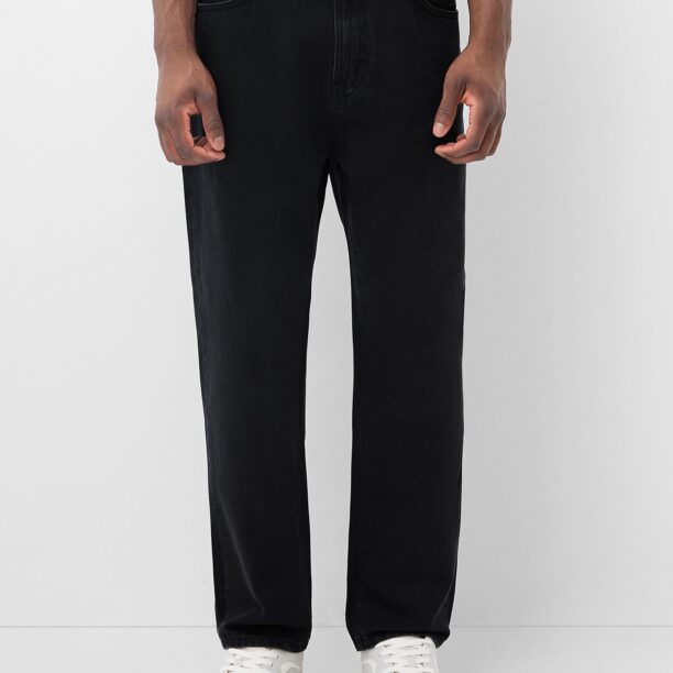 Bershka Jeans  negru denim