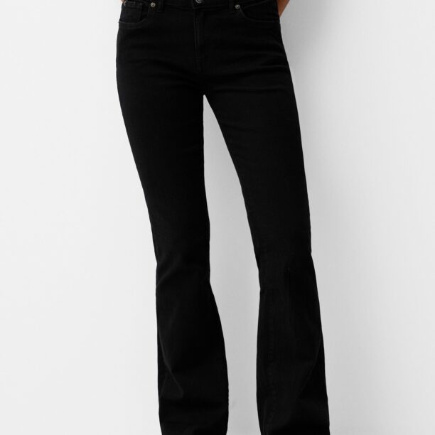 Bershka Jeans  negru denim