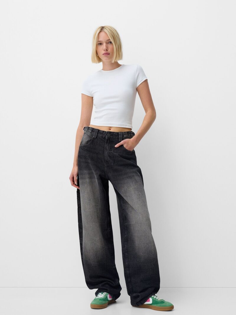 Cumpăra Bershka Jeans  negru denim