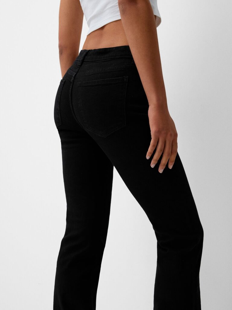 Original Bershka Jeans  negru denim