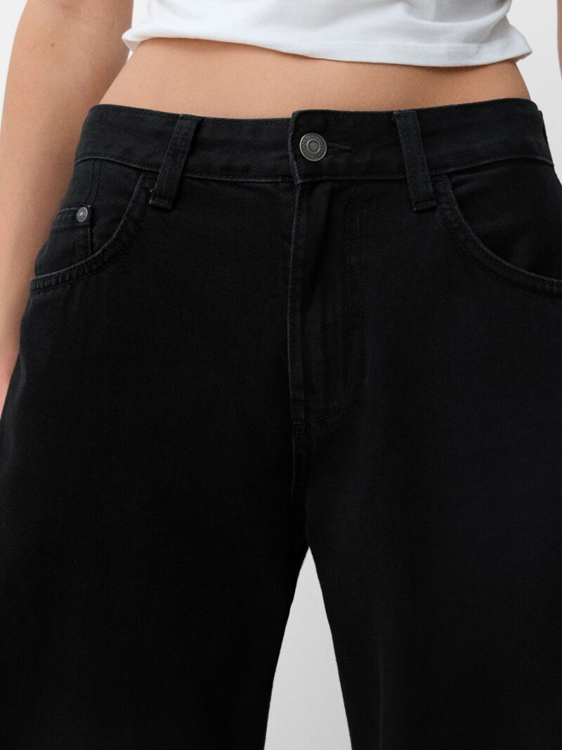 Original Bershka Jeans  negru denim