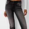 Bershka Jeans  negru denim