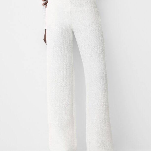 Bershka Pantaloni  alb