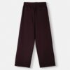 Bershka Pantaloni cutați  roșu burgundy