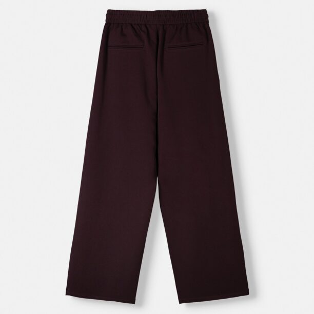 Bershka Pantaloni cutați  roșu burgundy