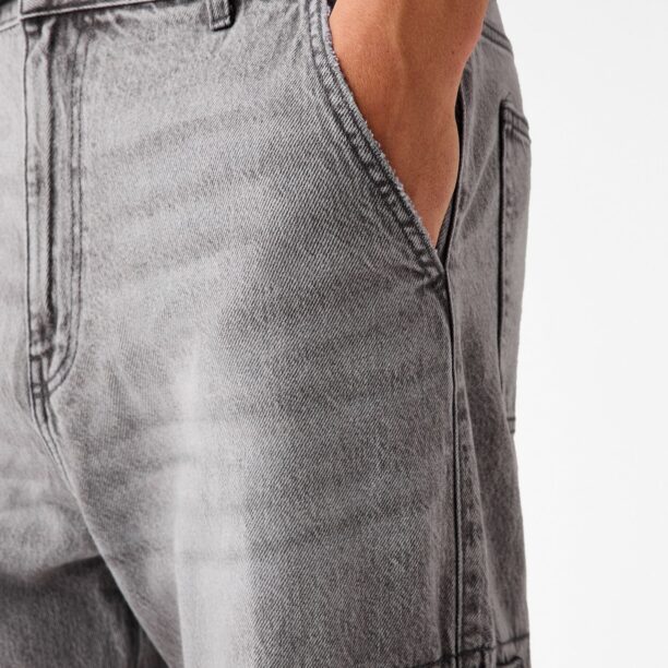 Original Bershka Pantaloni eleganți  gri denim