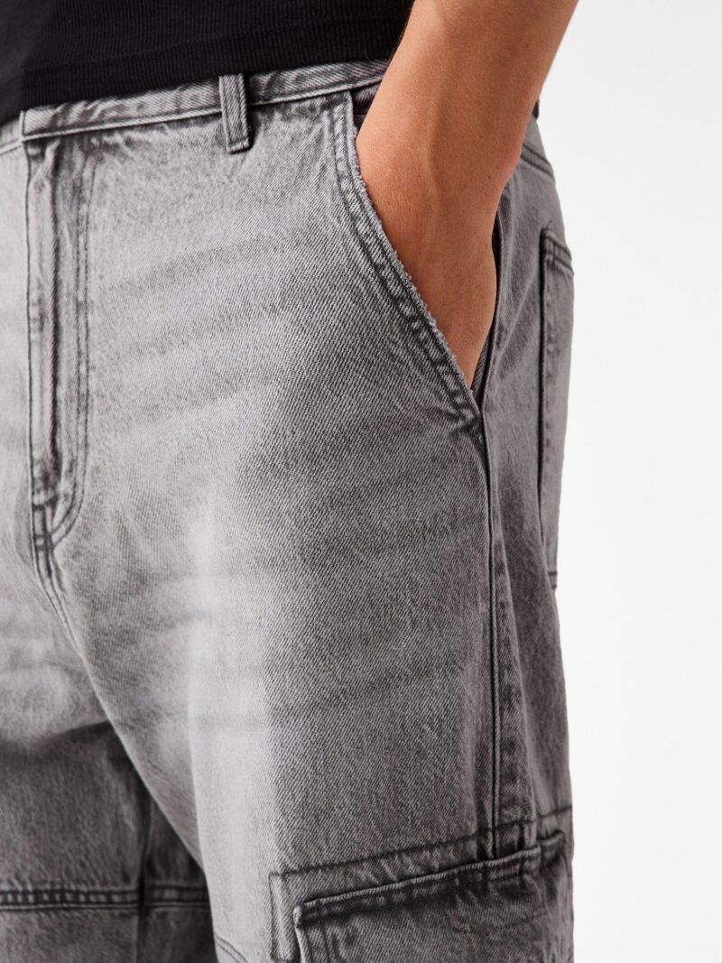 Original Bershka Pantaloni eleganți  gri denim