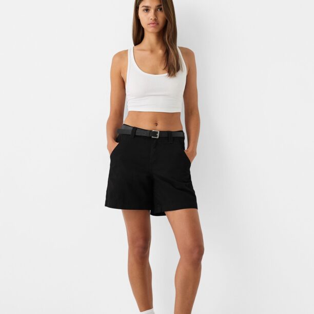 Cumpăra Bershka Pantaloni  negru