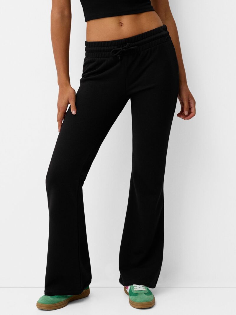 Bershka Pantaloni  negru