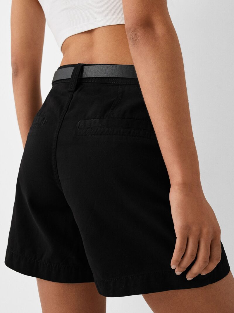 Preţ Bershka Pantaloni  negru