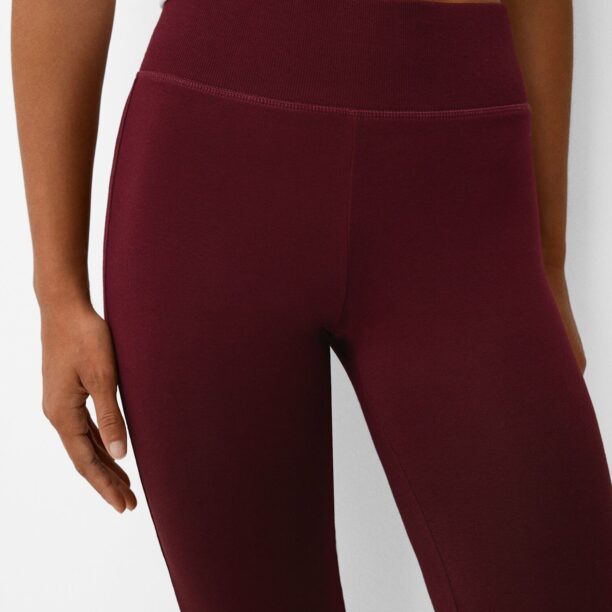 Original Bershka Pantaloni  roșu merlot