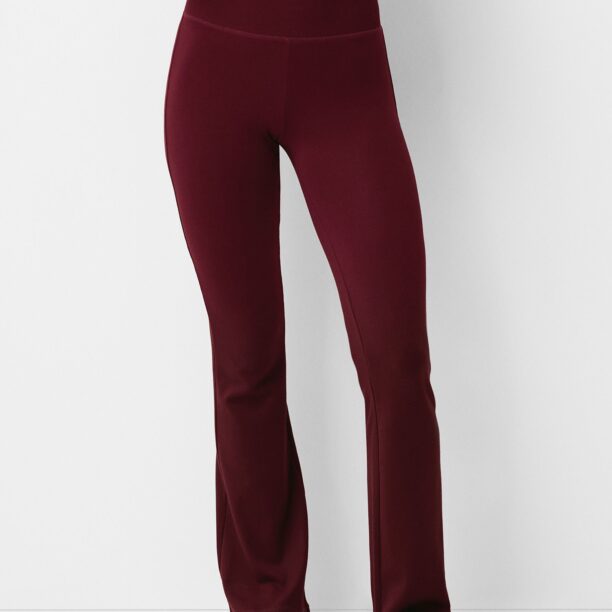 Bershka Pantaloni  roșu merlot