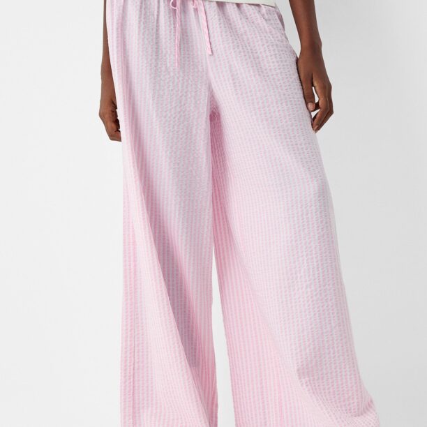 Bershka Pantaloni  roz pitaya / roz pastel