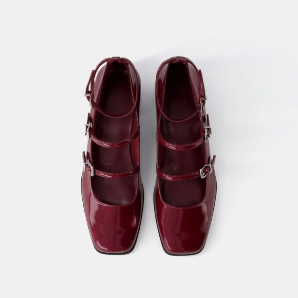 Bershka Pumps  roșu burgundy preţ