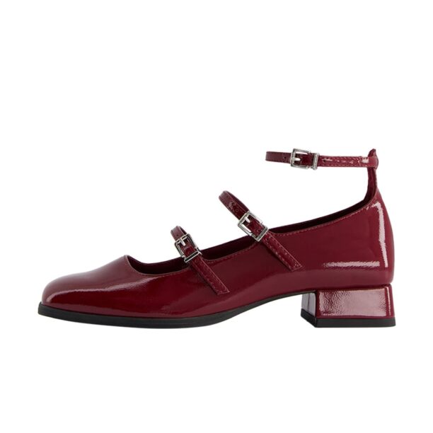 Bershka Pumps  roșu burgundy