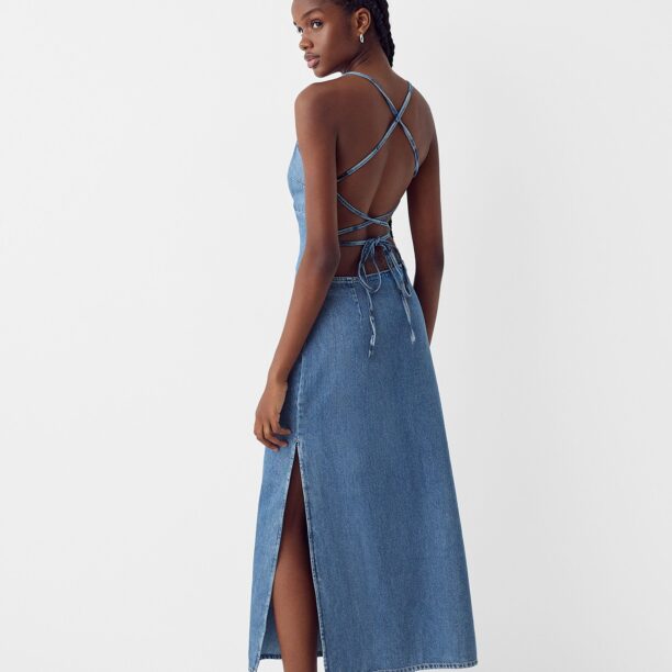 Bershka Rochie  albastru denim preţ