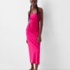 Bershka Rochie  fucsia