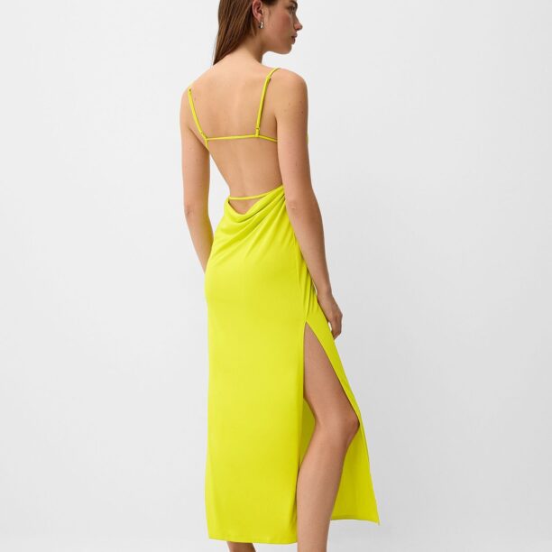 Bershka Rochie  galben citron preţ