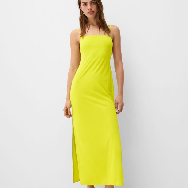 Cumpăra Bershka Rochie  galben citron