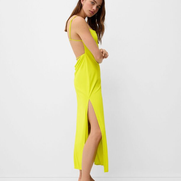 Preţ Bershka Rochie  galben citron